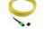 BlueOptics LWL MPO/4xLC Breakout Kabel G.657.A1 Singlemode 0.5 Meter