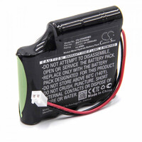 Rechargeable battery for Cefar Myo REH AB4, 7.2V, NiMH, 2000mAh