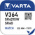 VARTA Knopfzelle V364 364101111 SR621SW, SR60