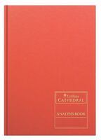 Collins Cathedral Petty Cash Book Casebound A4 3 Debit 9 Credit 96 Pages Red 69/