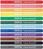 Berol Color Broad Fibre Tip Colouring Pen 1.2mm Line Assorted Colours (Pack 12)