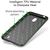 NALIA Carbon Look Handy Hülle für Nokia 2.2, Slim TPU Silikon Case Cover Bumper