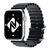 NALIA Ocean Cinturino Smart Watch compatible con Apple Watch Bracciale SE Series 8/7/6/5/4/3/2/1, 38mm 40mm 41mm, per iWatch Orologio Fitness Donna Uomo, Silicone Nero