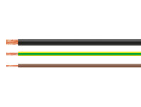 PVC-Schaltlitze, 07V-K, 25 mm², AWG 4, gelb, Außen-Ø 10,2 mm