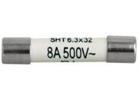 Feinsicherung 6,3 x 32 mm, 6.3 A, T, 400 V (DC), 500 V (AC), 1.5 kA Ausschaltver