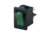 Wippschalter, grün, 2-polig, Ein-Aus, Ausschalter, 4 (1) A/250 VAC, IP40, beleuc