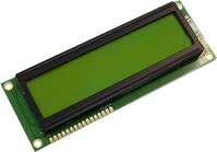 Display Elektronik LC kijelző Sárga-zöld 16 x 2 Pixel (Sz x Ma x Mé) 122 x 44 x 11.1 mm
