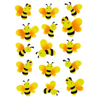 Sticker Bienen, Neon