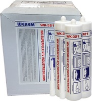 WEKEM WK 321 SUPERFLEX RTV-Industriesilikon weiß 12x 310 ml