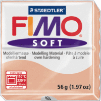 Modelliermasse Fimo soft 56g haut hell