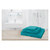 Handtuch Set 3-tlg., je 1 Stück 30x30 cm, 100x50 cm und 140x70 cm, Saunatuch, Badetuch, Strandtuch, Türkis