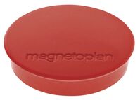 magnetoplan Magnete Discofix Standard, 10 Stk. (Rot/Red)