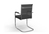 Konferenztisch-Set ANJA360i in Lichtgrau-Weiß mit Induktionsladestation Lichtgrau-Weiss + 14 Stühle MARINA