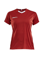 Craft Tshirt Progress Jersey Contrast W L Bright Red