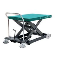 Light duty mobile lift table, capacity 300kg - height 840mm