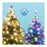 Home LED 202R/WW/M 14m/200 LED/kül-beltéri/időzítős/meleg fehér-színes karácsonyi fényfüzér