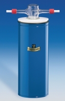 Trampas de frío con matraz Dewar vidrio de borosilicato 3.3 de una sola pieza versión estándar Tipo KF 29-GL