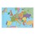 Térkép STIEFEL Európa autós 100 x 140 cm fémléces fóliás