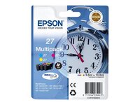 Epson 27 Multipack (c,m,y) für WorkForce WF-3620, 3640, 7110, 7610, 7620