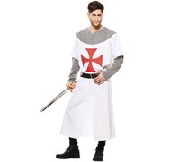 Disfraz de Caballero Templario para hombre M/L