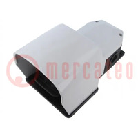 Switch: foot; Stabl.pos: 1; SPST-NO + SPST-NC; 6A/250VAC; IP53