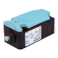 Limit switch; plunger; NO + NC; 10A; max.400VAC; max.250VDC; IP66
