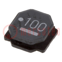 Induttore: a filo; SMD; 10uH; Ilavoro: 1,45A; 120mΩ; ±20%; Isat: 1,3A