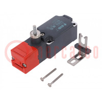 Safety switch: key operated; FP; NC x2; IP67