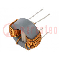 Inductor: wire; THT; 680uH; 7A; 9mΩ; 230VAC; 26x8mm; -20÷50%; 10kHz