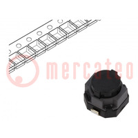 Microswitch TACT; SPST; Pos: 2; 0.05A/12VDC; SMT; none; 2.2N; 5mm