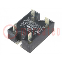 Relay: solid state; Ucntrl: 12÷30VDC; 25A; 12÷275VAC; SCF; 1-phase