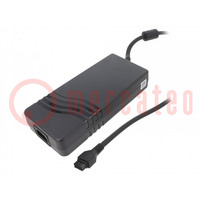 Power supply: switched-mode; 19VDC; 15.79A; 300W; 90÷264VAC; 92%