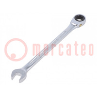 Wrench; combination spanner; 9mm; chromium plated steel; L: 150mm