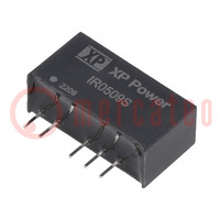 Converter: DC/DC; 3W; Uin: 5V; Uout: 9VDC; Uout2: -9VDC; Iout: 167mA