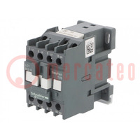 Contactor: 3-polig; NO x3; Ondersteunende contacten: NO; 24VAC