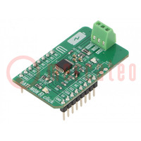 Click board; basetta prototipo; Comp: BQS35100; caricabatterie