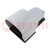 Switch: foot; Stabl.pos: 1; SPST-NO + SPST-NC; 6A/250VAC; IP53
