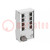 Switch Ethernet; onbeheerbaar; Aantal poorten: 8; 9÷60VDC; RJ45