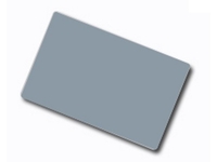 Plastikkarte - 30mil, 0.76mm (blanko) - silber - inkl. 1st-Level-Support