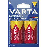 Produktbild zu VARTA Batteria Longlife Max Power LR20/D 1.5V 2 pezzi