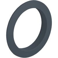 Produktbild zu JUNIE Push-Lock Rosetta per cilindro tonda plastica grigio antracite