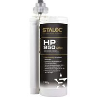 Produktbild zu STALOC HP-950 Strukturklebstoff 10:1 490ml anthrazit, + Mischer