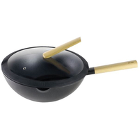 IBILI 404230 WOK LUXE CON TAPA 30 CM