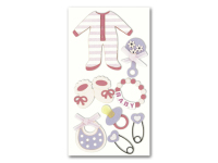 Sticker Mix-Packung Baby Girl 1