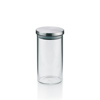 Kela 10766 Vorratsdose Baker Glas transparent 14,0cm 7,5cmØ 0,35l