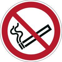 DURABLE registriertes Sicherheitskennzeichen "Rauchen verboten", selbstklebend zur Bodenanwendung