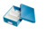 Organisationsbox Click & Store WOW, Klein, Graukarton, blau