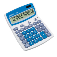 Ibico 212X számológép Asztali Alap számológép Kék, Fehér