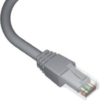 Brand-Rex 1.0m RJ45 Cat5e F/UTP Netzwerkkabel Grau 1 m F/UTP (FTP)