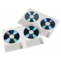 Hama 00078352 CD-Hülle Schutzhülle 2 Disks Transparent